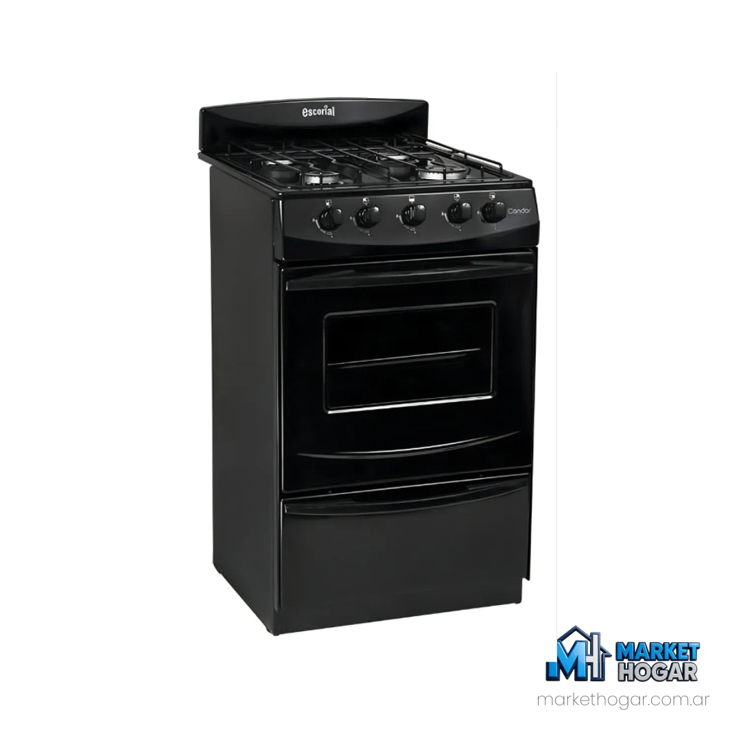 Cocina Escorial Candor Gas Envasado 4 Hornallas con Horno - Image 3