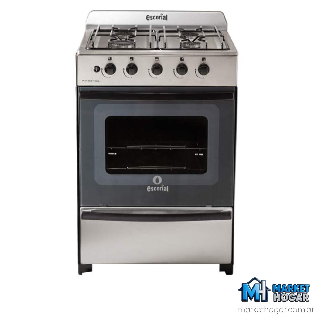 Cocina Escorial Master Inox Gas Natural