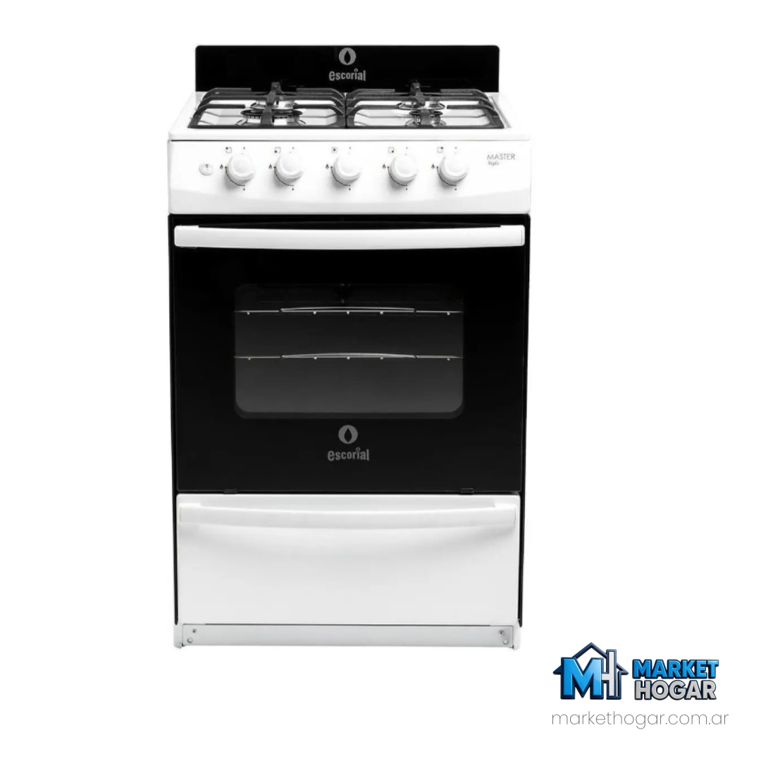 Cocina Escorial Master Style Blanca Multigas