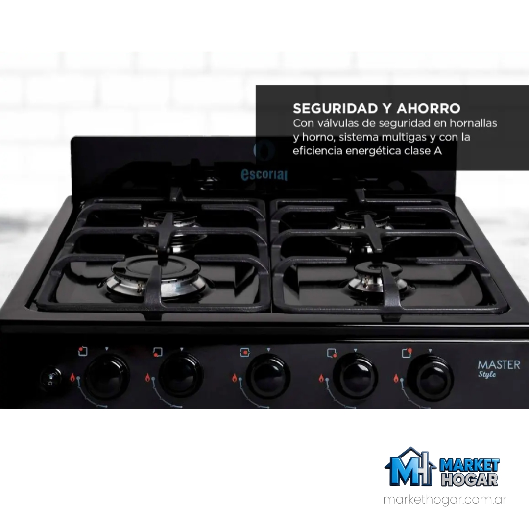 Cocina Escorial Master Style Blanca Multigas - Image 8