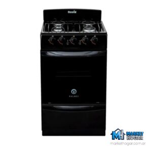 Cocina Escorial Palace Black Gas Envasado Negra