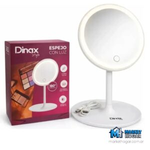 Espejo con Luz Led de Forma Circular Dinax