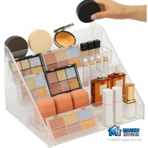 Organizador de Cosmeticos de Cuatro Estantes Dinax