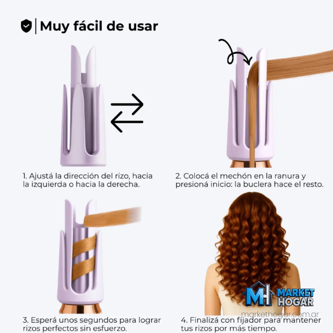 Rizador de Pelo 40W Dinax - Image 5