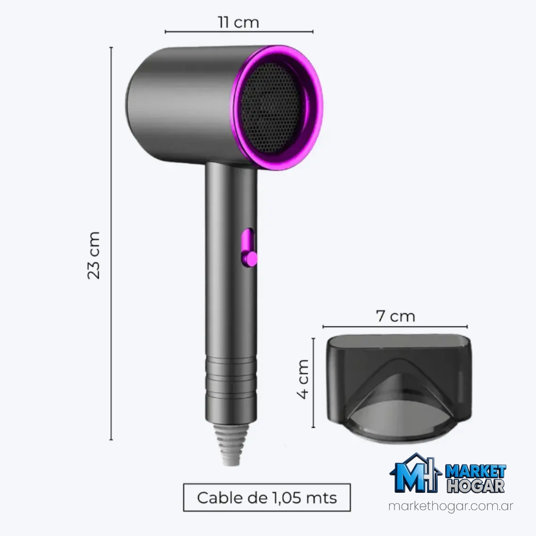Secador de Pelo Compacto y Práctico 750W de Secado Rápido DFO - Image 2