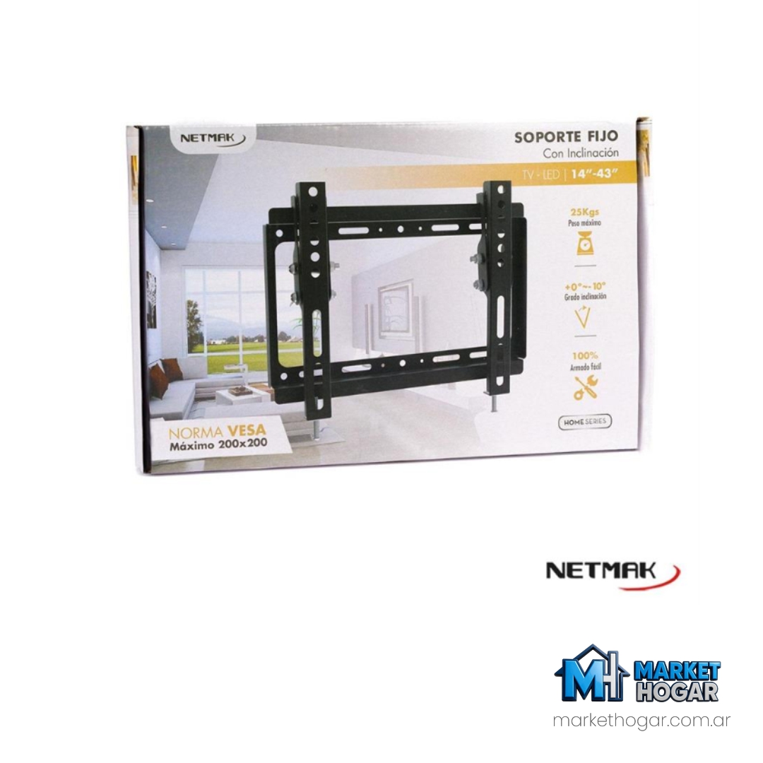 Soporte de 14' a 43' Fijo Netmark - Image 3