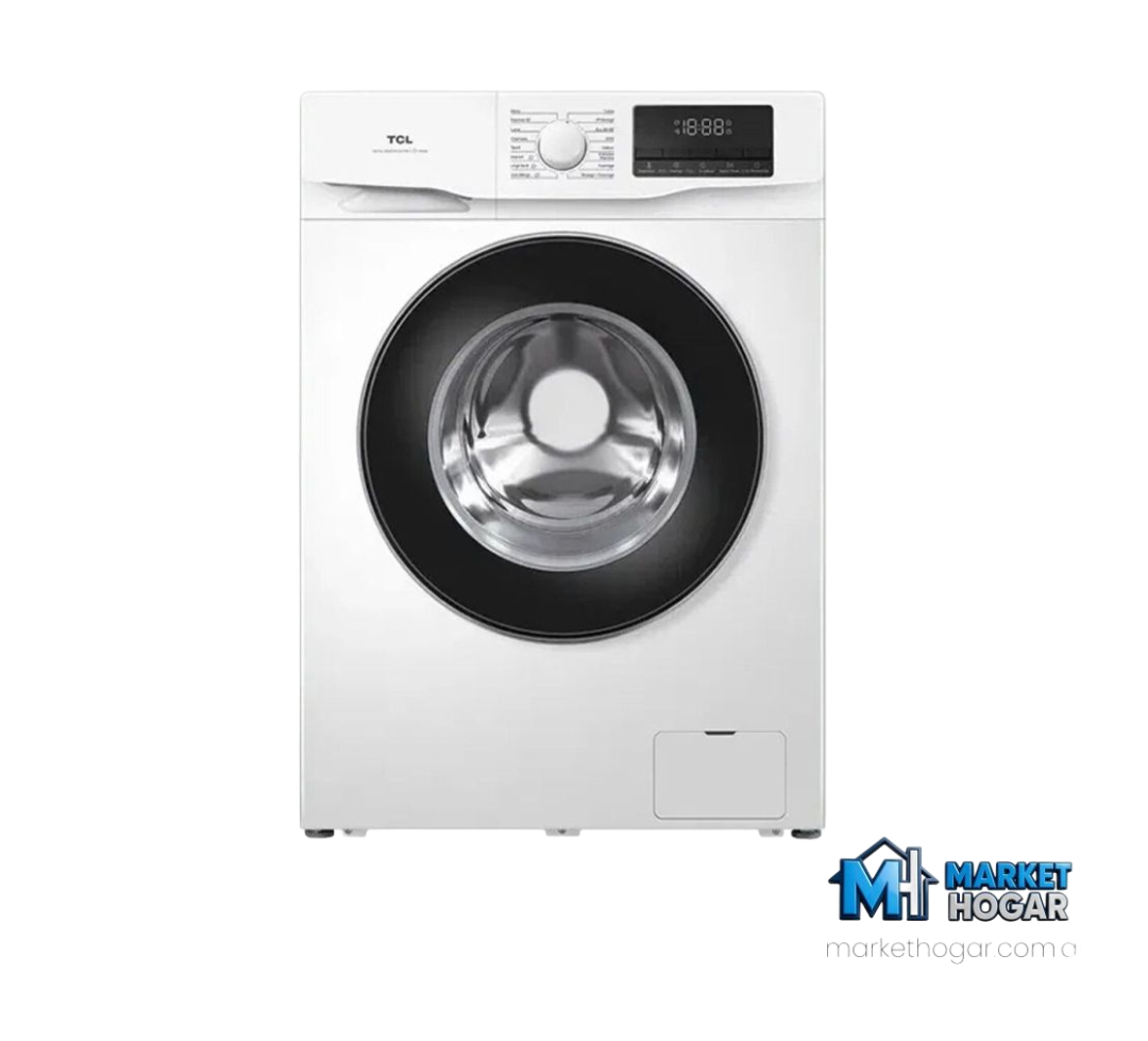 Lavarropas TCL 6 Kg Automatico Inverter 1200 RPM Blanco