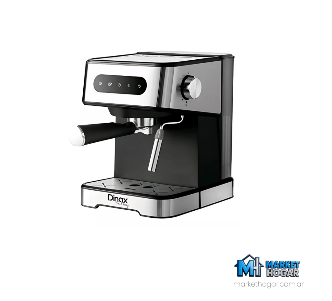 Cafetera Espresso Digital 1-2 Tazas 1.350W Dinax