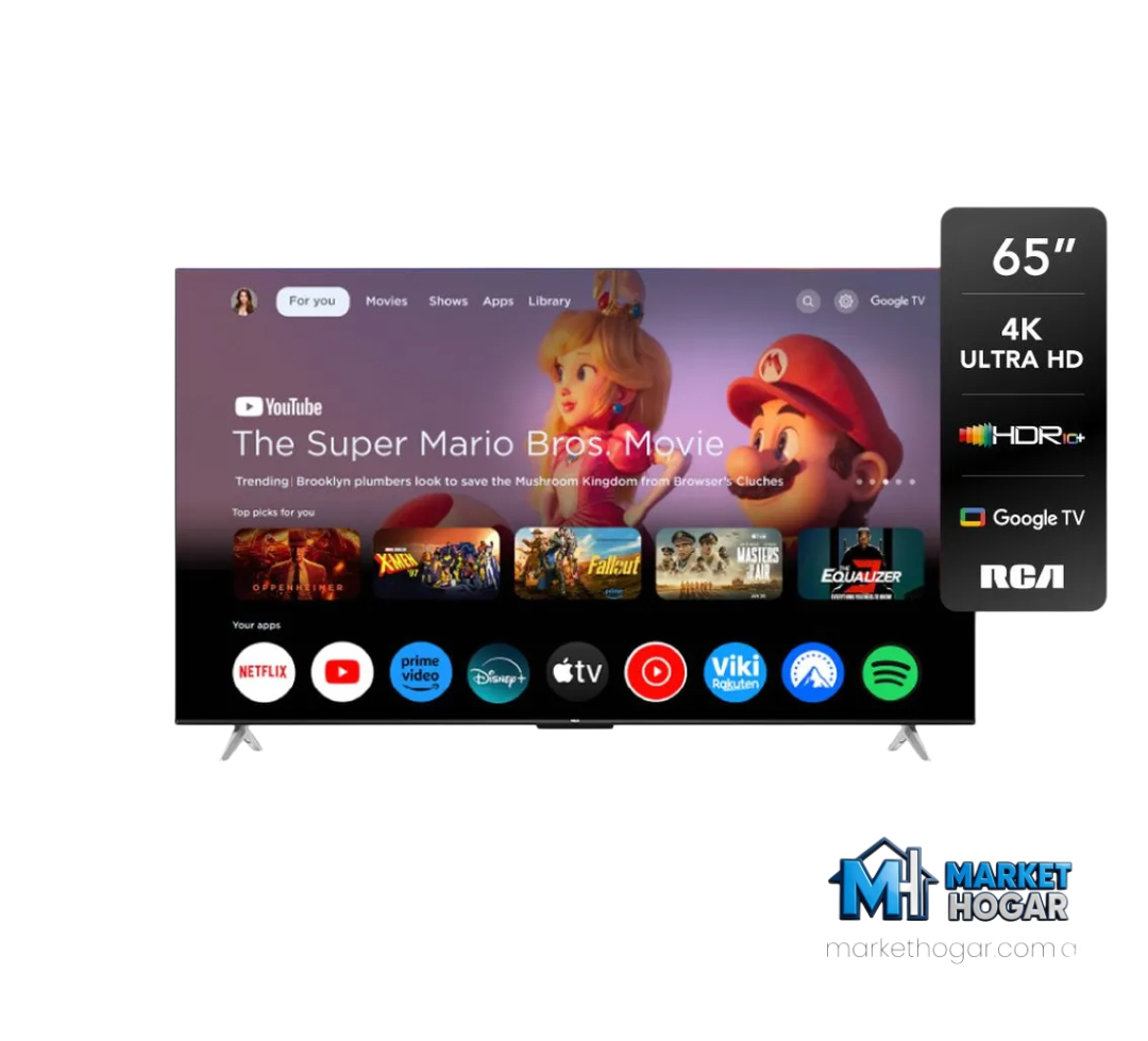 Smart Tv 65'' RCA 4K UHD Google TV