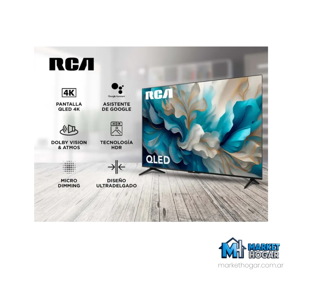 Tv Smart Rca 75'' Qled 4K Google Tv UHD - Image 3