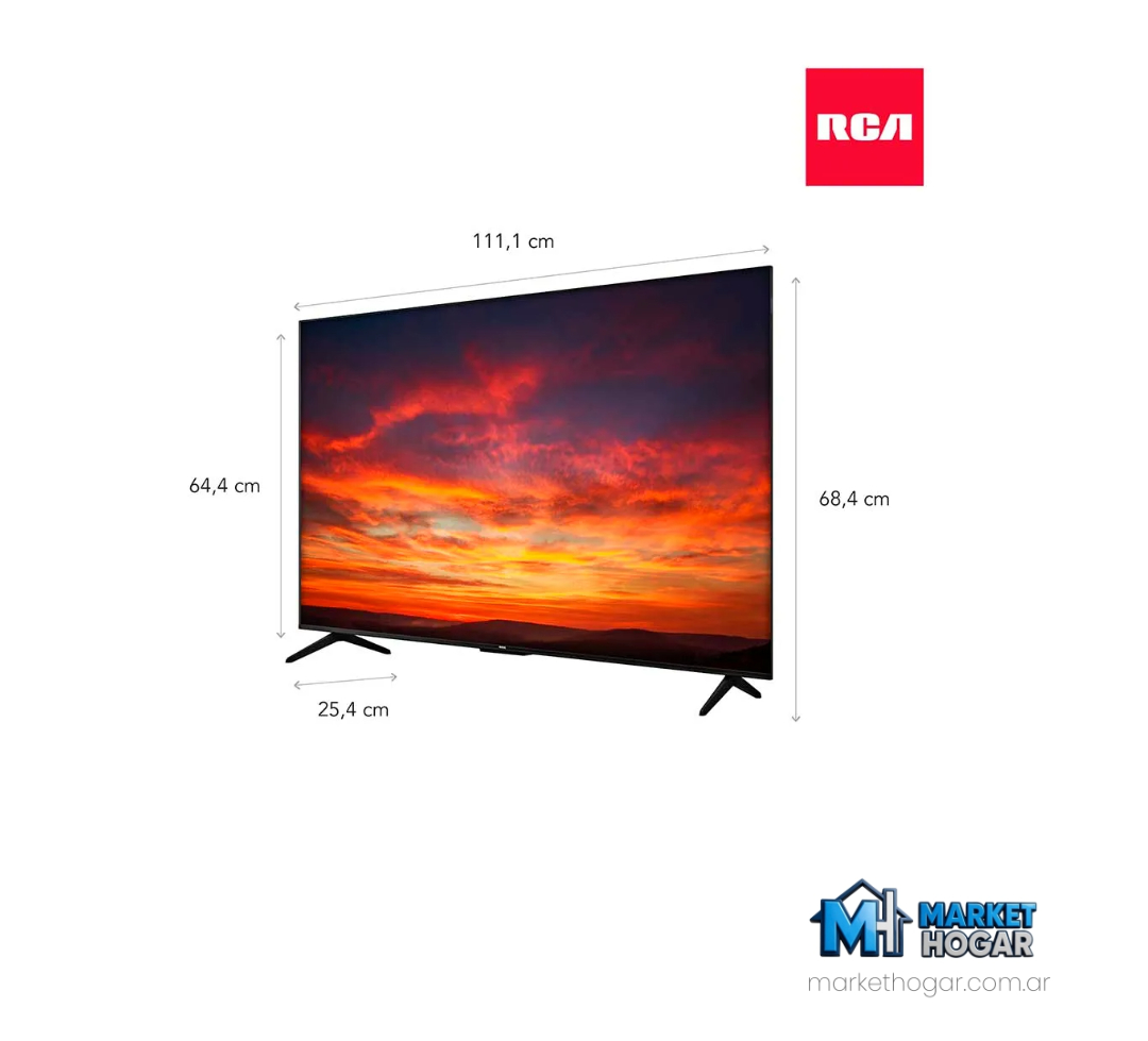 Tv Smart Rca 75'' Qled 4K Google Tv UHD - Image 4