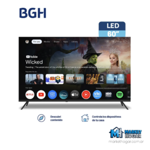 Smart Tv 60' BGH Google Tv 4K Led