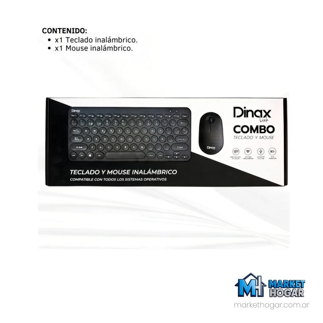 Combo Teclado + Mouse Dinax - Image 3