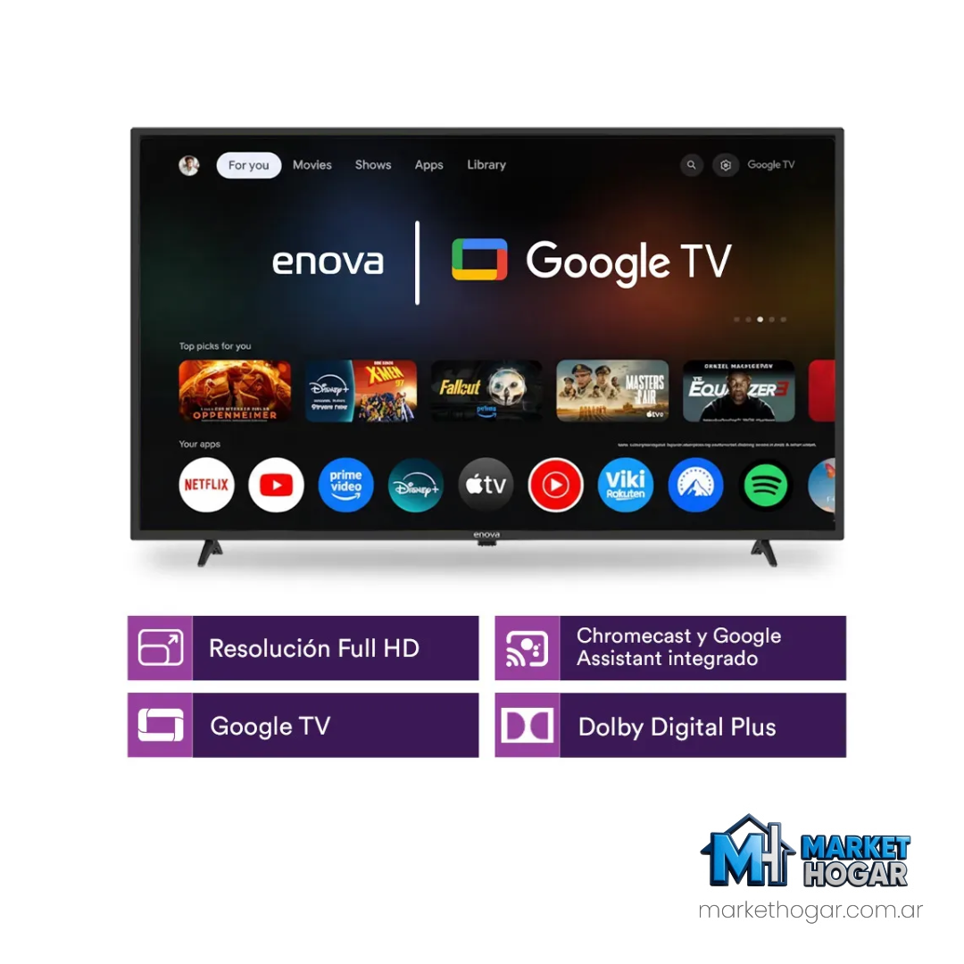 Tv Smart Enova 43' Google Tv - Image 2