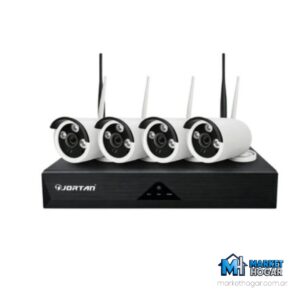 Kit Camara de Seguridad Wifi Jortan X 4