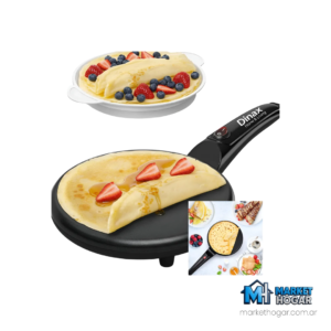 Panquequera Electrica con Bowl 800W Dinax