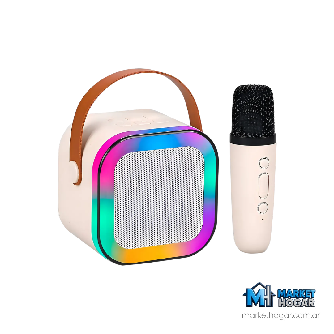 Parlante con Microfono para Karaoke
