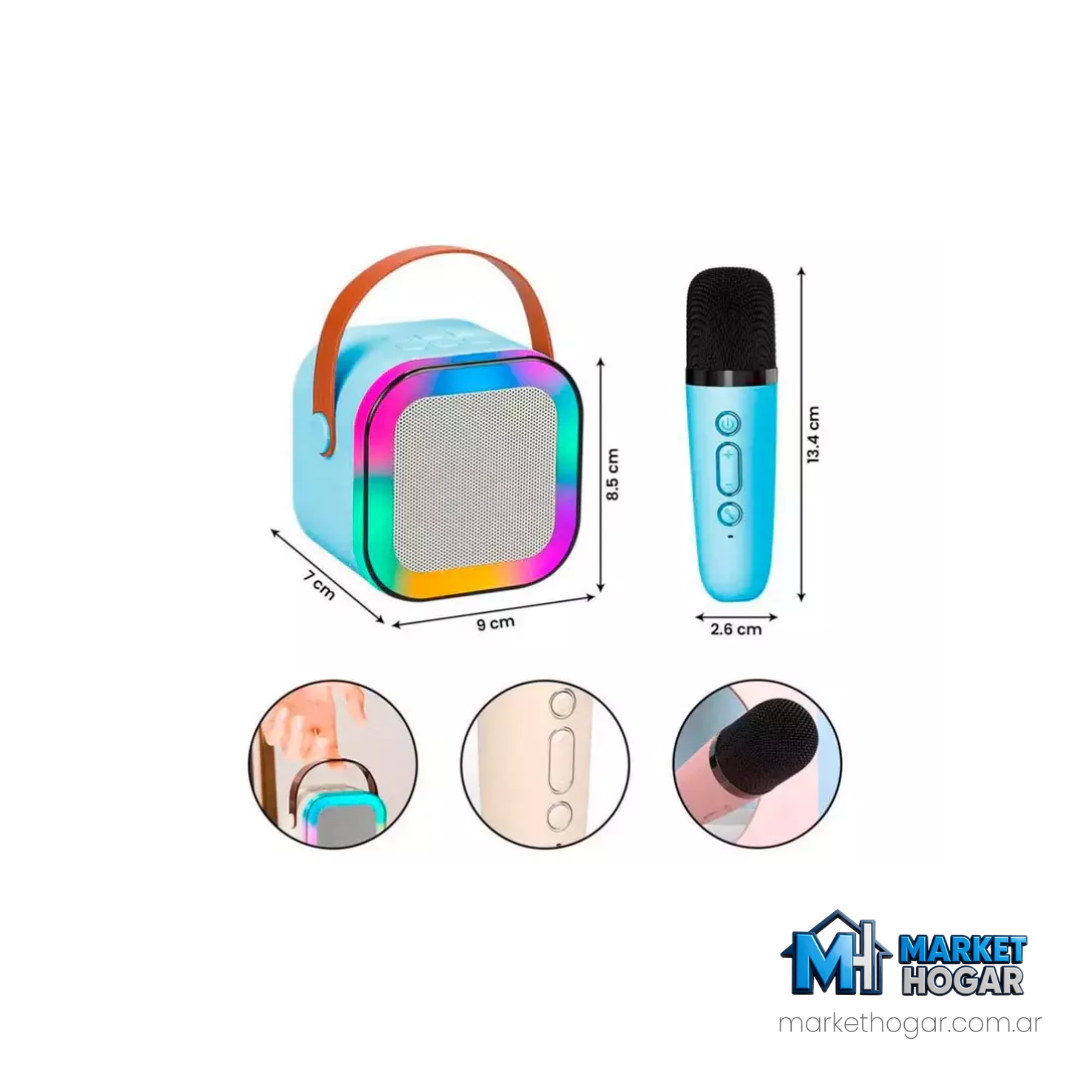 Parlante con Microfono para Karaoke - Image 3