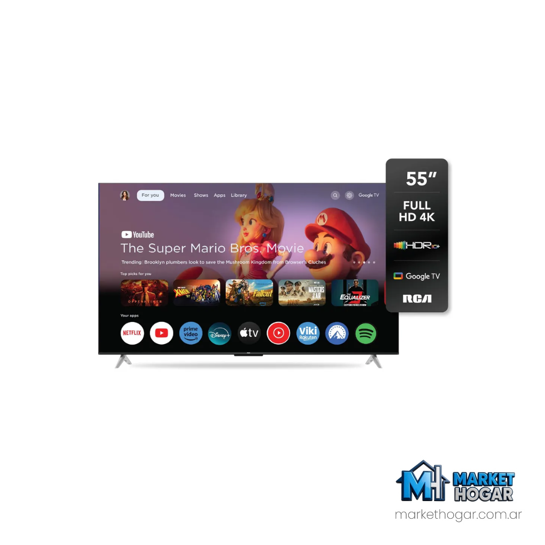 Tv Smart Rca 55' 4K Google Tv