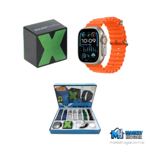 Reloj + Parlante 7 + 1