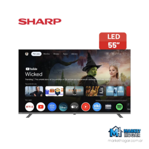 Smart Tv 55' Sharp Led 4K Google Tv UHD