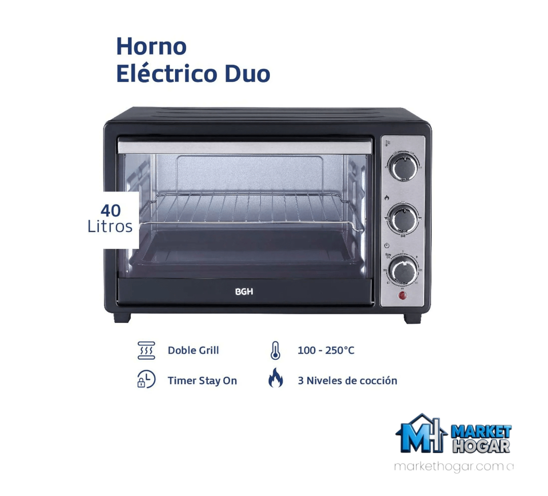 Horno Electrico BGH 40 Lts - Image 4