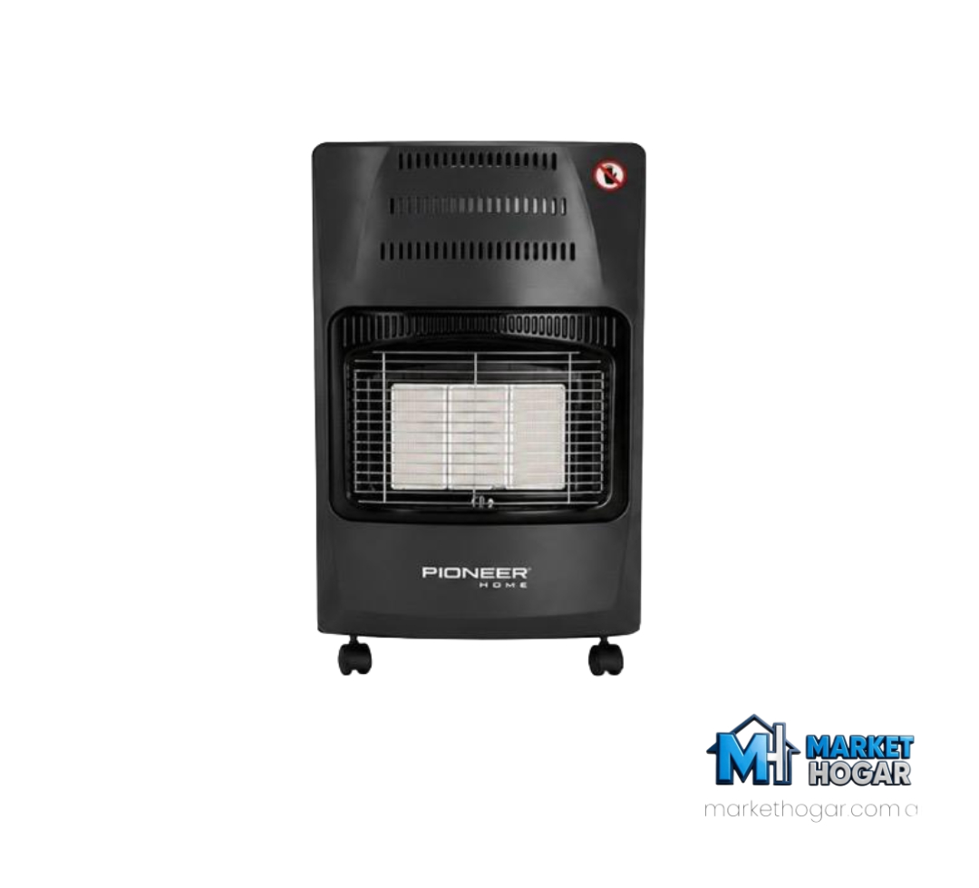 Estufa Garrafera Plegable Pioneer Home 3 Niveles de Calor