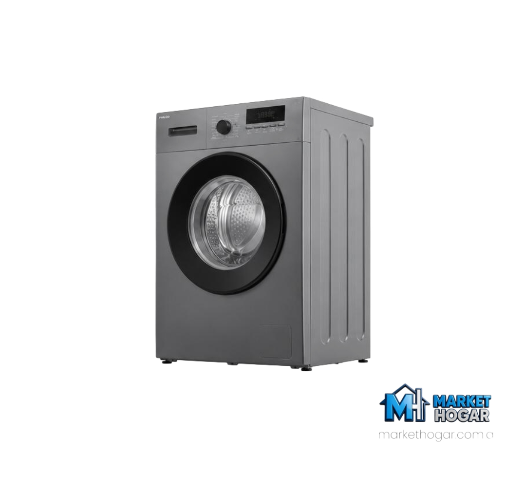Lavarropas Enova 8 Kg Carga Frontal 1400 RPM Gris - Image 4