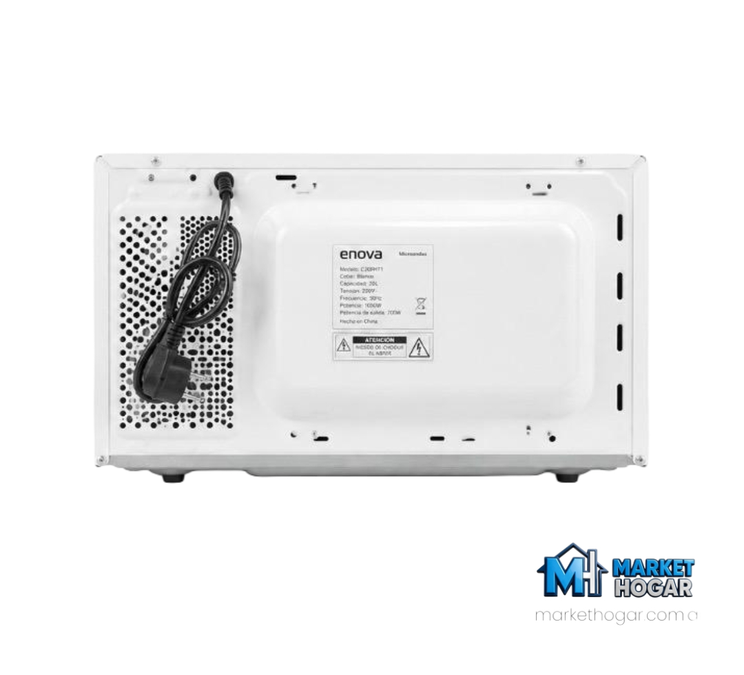 Microondas Enova 20 LTS Mecanico Blanco - Image 3