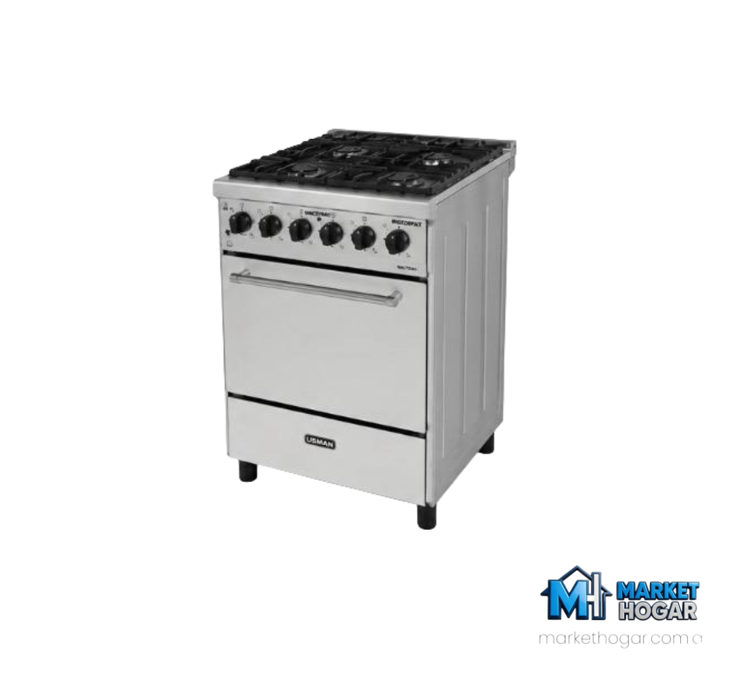 Cocina Industrial Usman Win Compact Multigas 52 cm Acero Inoxidable - Image 3
