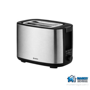 Tostadora Suono 2 Panes de Acero Inoxidable 750W + 7 Niveles