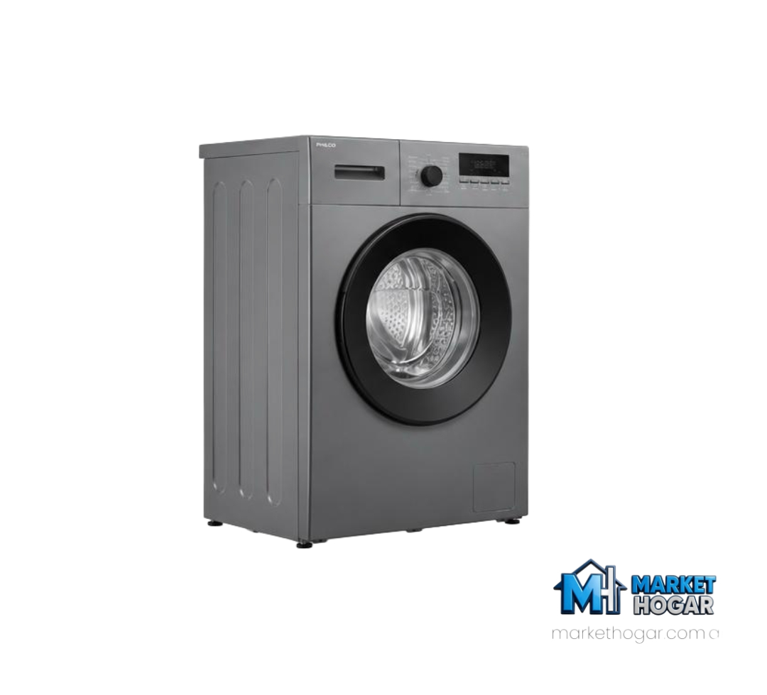 Lavarropas Enova 8 Kg Carga Frontal 1400 RPM Gris - Image 3