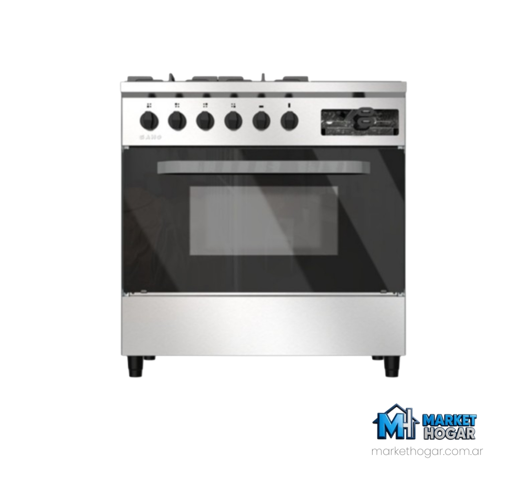 Cocina Morelli 82 Cm Multigrill + Horno con Visor - Carlitera y Plancheta