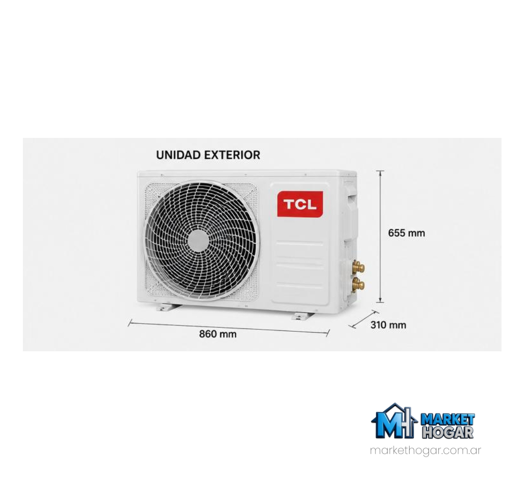 Aire Acondicionado TCL 3350W Frio-Calor On Off - Image 4