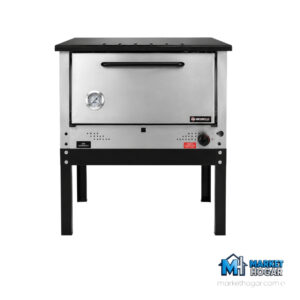Horno Pizzero Morelli Gas Envasado de 12 Moldes de Acero Inoxidable