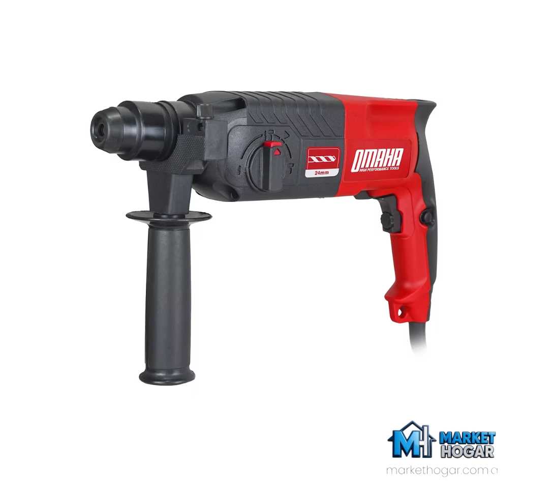 Rotomartillo Omaha SDS Plus 24 mm 800W Profesional con Maletín