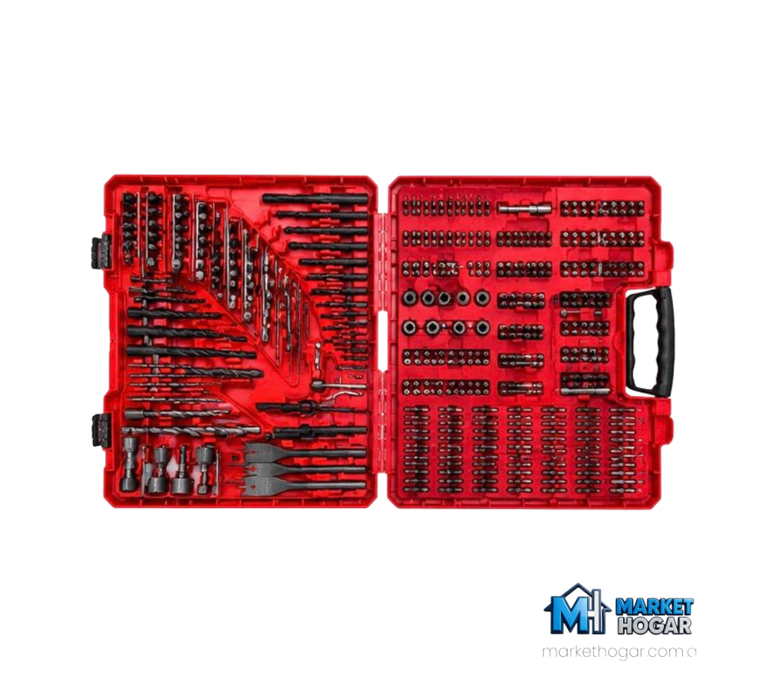Set de Brocas y Puntas Omaha 301 Piezas con Estuche Organizador - Image 2