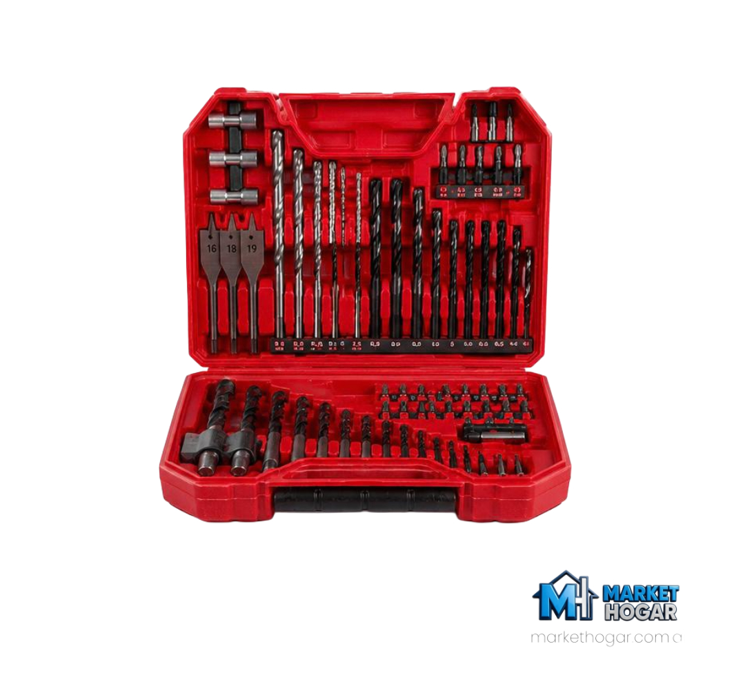 Set de Brocas y Puntas Omaha 130 Piezas con Estuche Organizador - Image 4