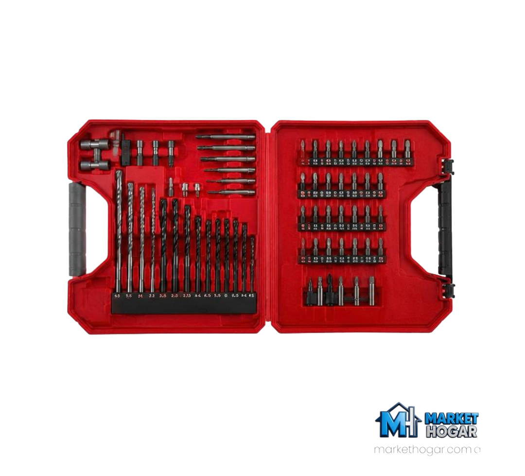 Set de Brocas y Puntas Omaha 130 Piezas con Estuche Organizador - Image 2
