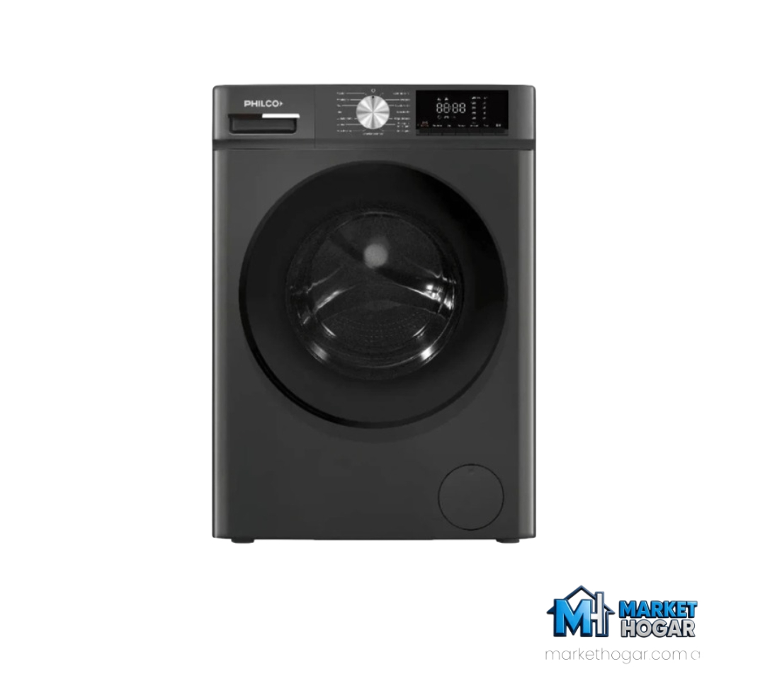 Lavarropas Philco 11 Kg Automático Carga Frontal Gris Inverter