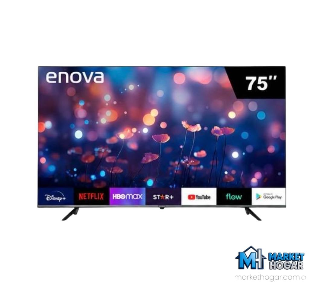 Smart Tv 75'' Enova 4K Google Tv