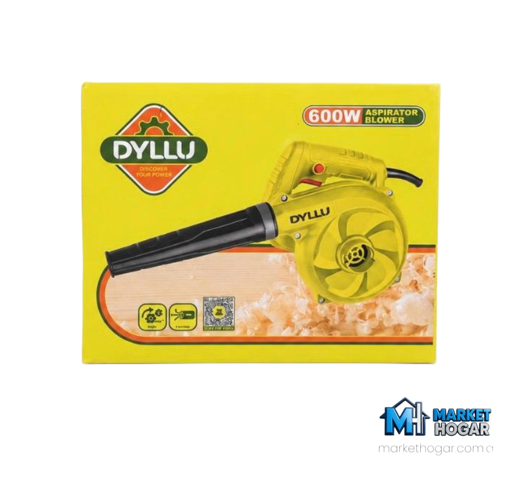 Sopladora Aspiradora Eléctrica Dyllu 600W 2 en 1