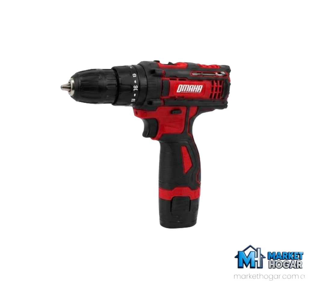 Taladro Percutor Inalámbrico Omaha 12V con Batería de Litio y Cargador - Image 4