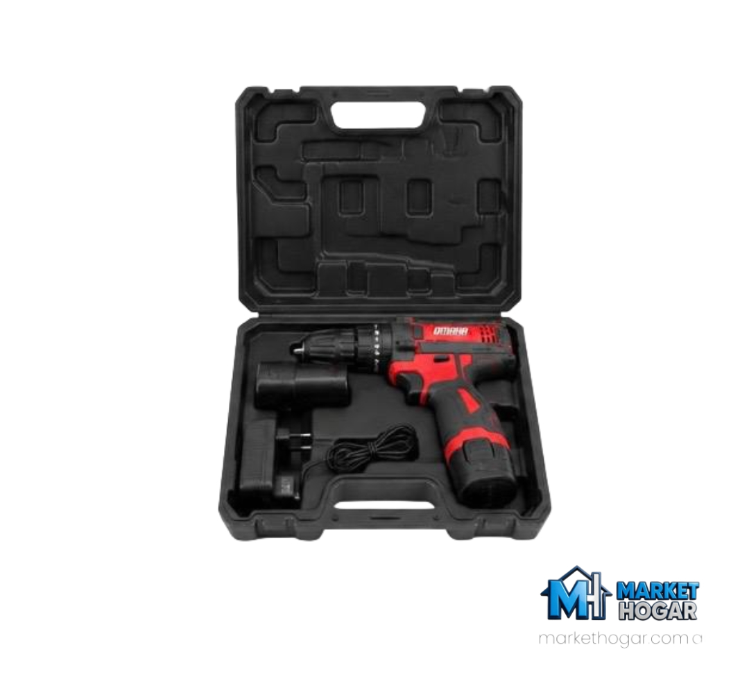 Taladro Percutor Inalámbrico Omaha 12V con Batería de Litio y Cargador - Image 3