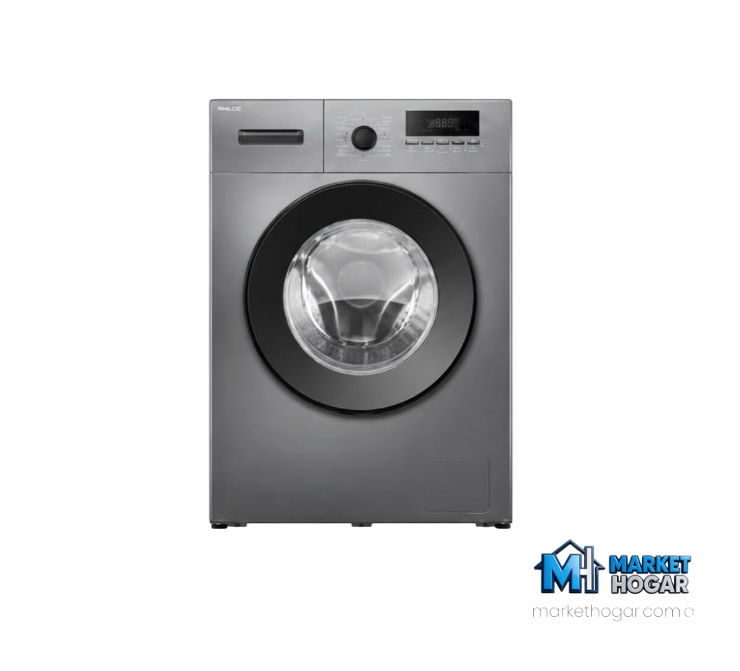 Lavarropas Enova 8 Kg Carga Frontal 1400 RPM Gris