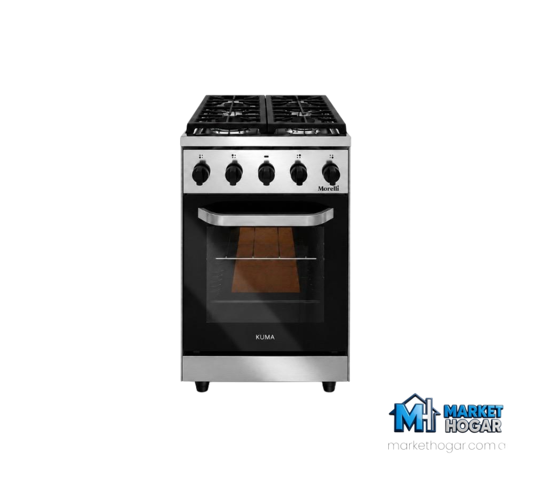 Cocina Morelli Kuma Industrial 51 Cm + Horno con Visor