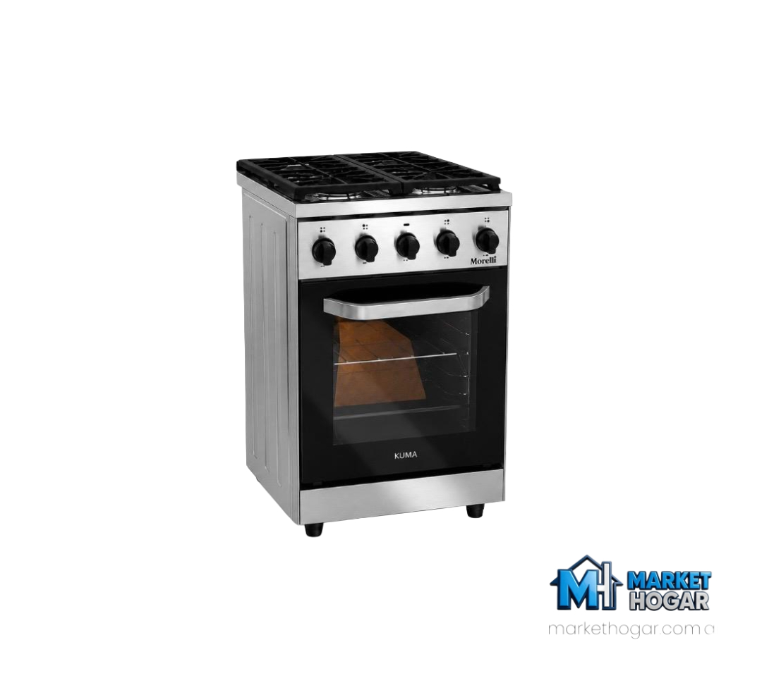 Cocina Morelli Kuma Industrial 51 Cm + Horno con Visor - Image 3