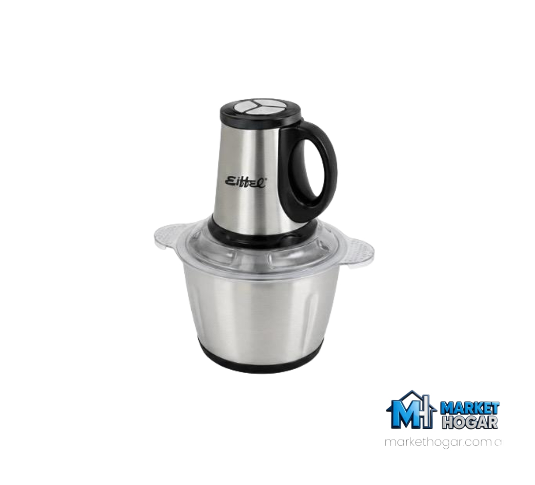 Multipicadora Eiffel 500W con Bowl de Vidrio 2 LTS