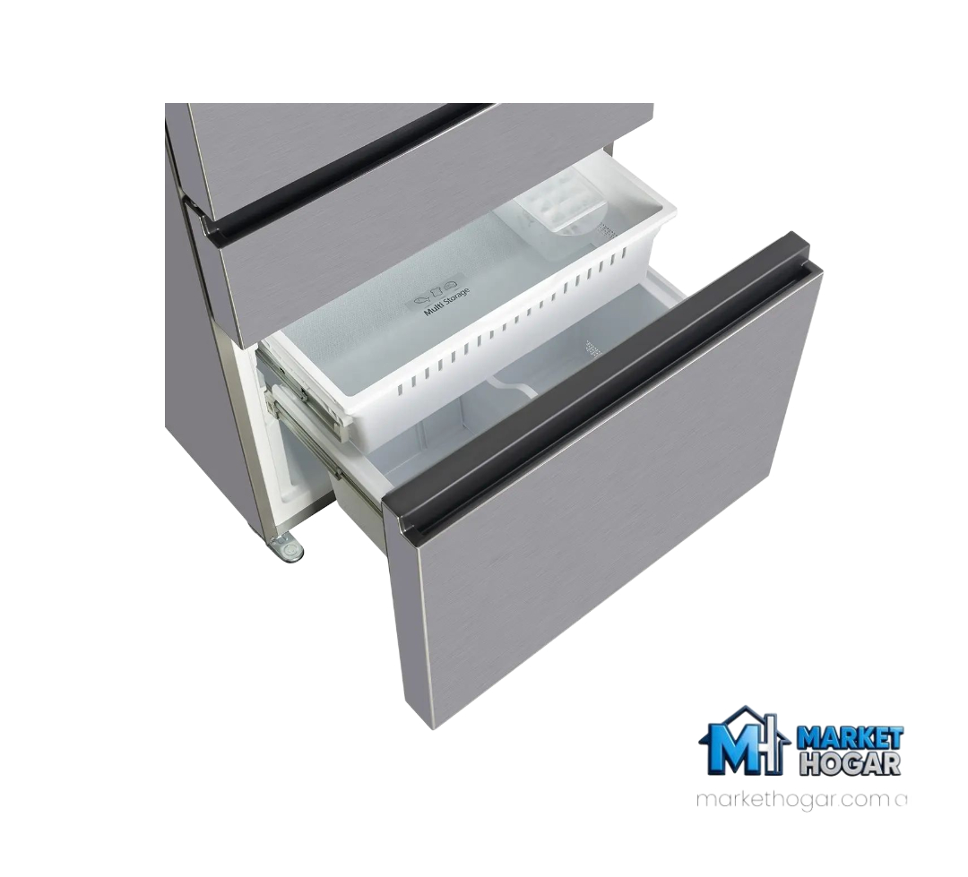 Heladera Syde By Syde French 453 Lts Philco Predicta Inverter con Dispenser Silver - Image 3