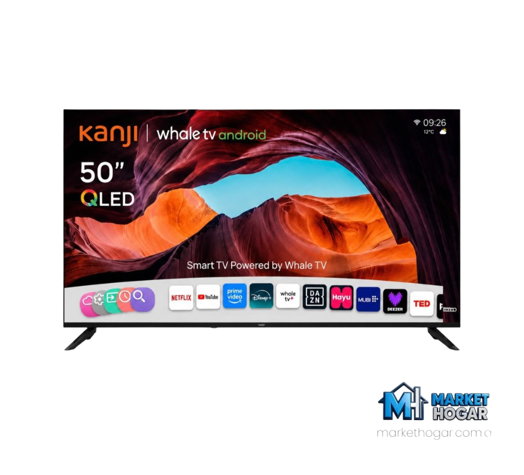 Smart Tv 50'' Kanji QLED 4K UHD Whale Tv Android